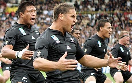 The haka: NZ vs Argentina