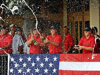 USA team at the Ryder Cup